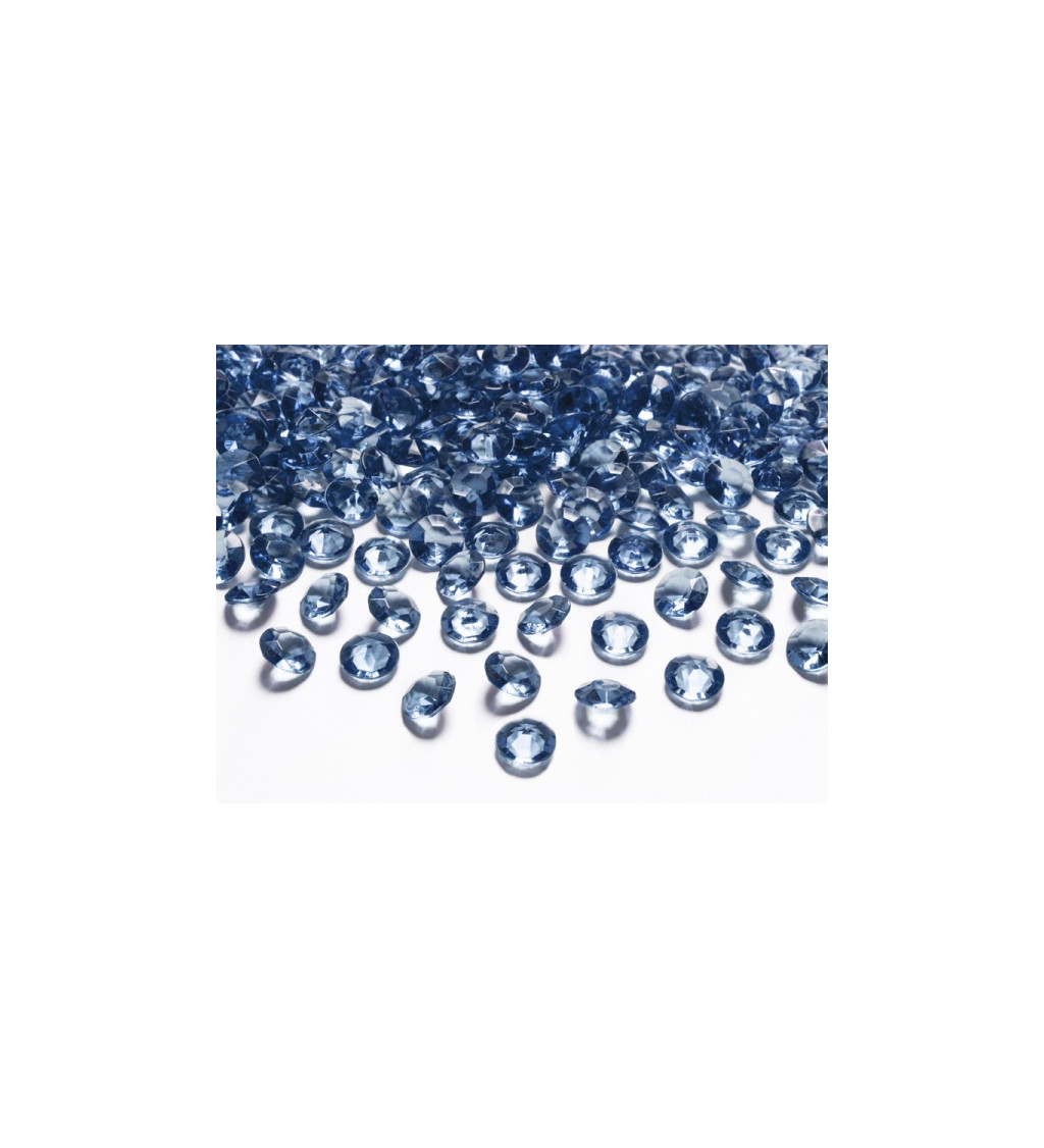 Tmavě modré diamanty - konfety