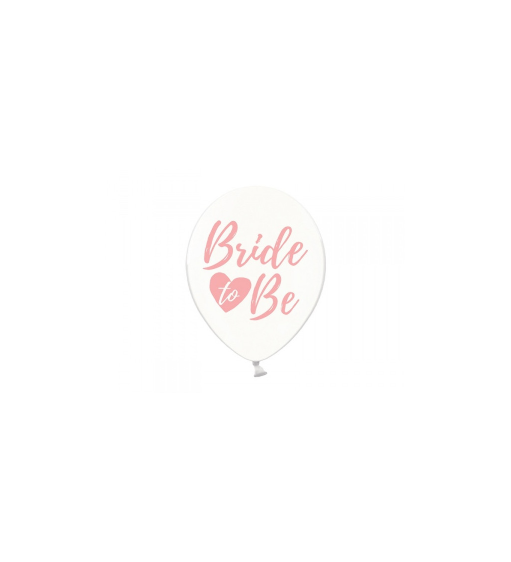 Balónek Bride to Be - průhledný 