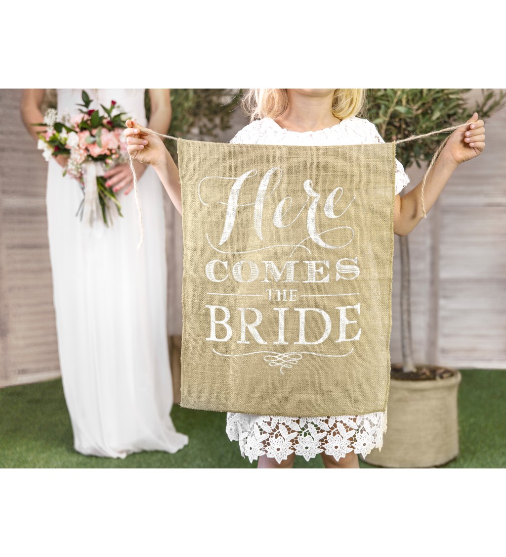 Dekorace - Here comes the bride