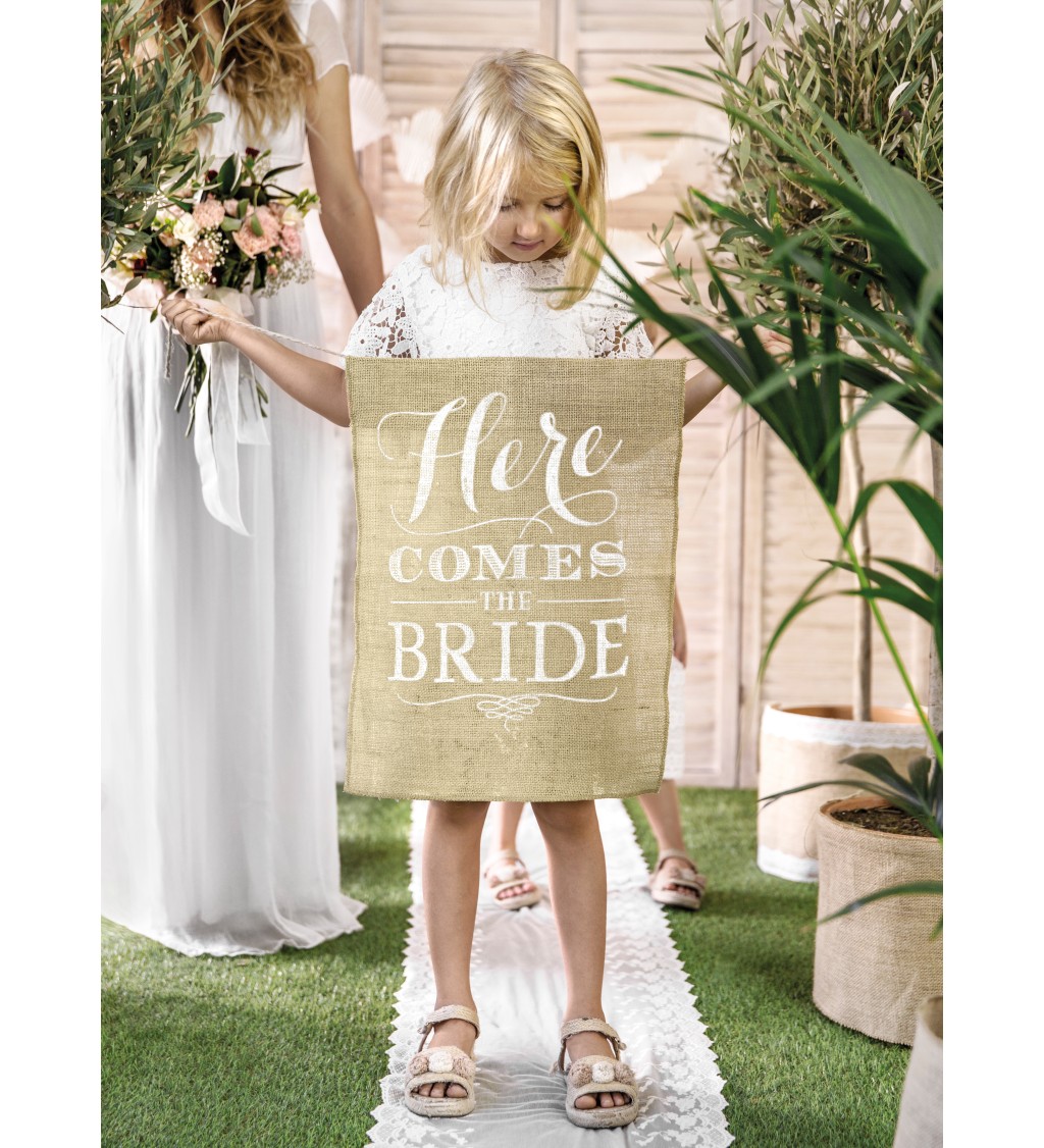 Dekorace - Here comes the bride