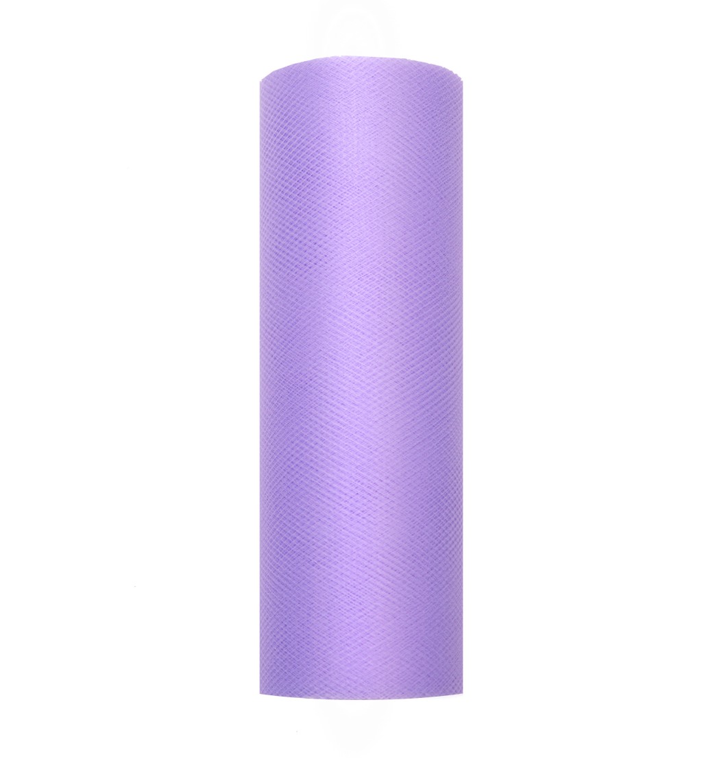 Jednobarevný fialový tyl - 0,15 m