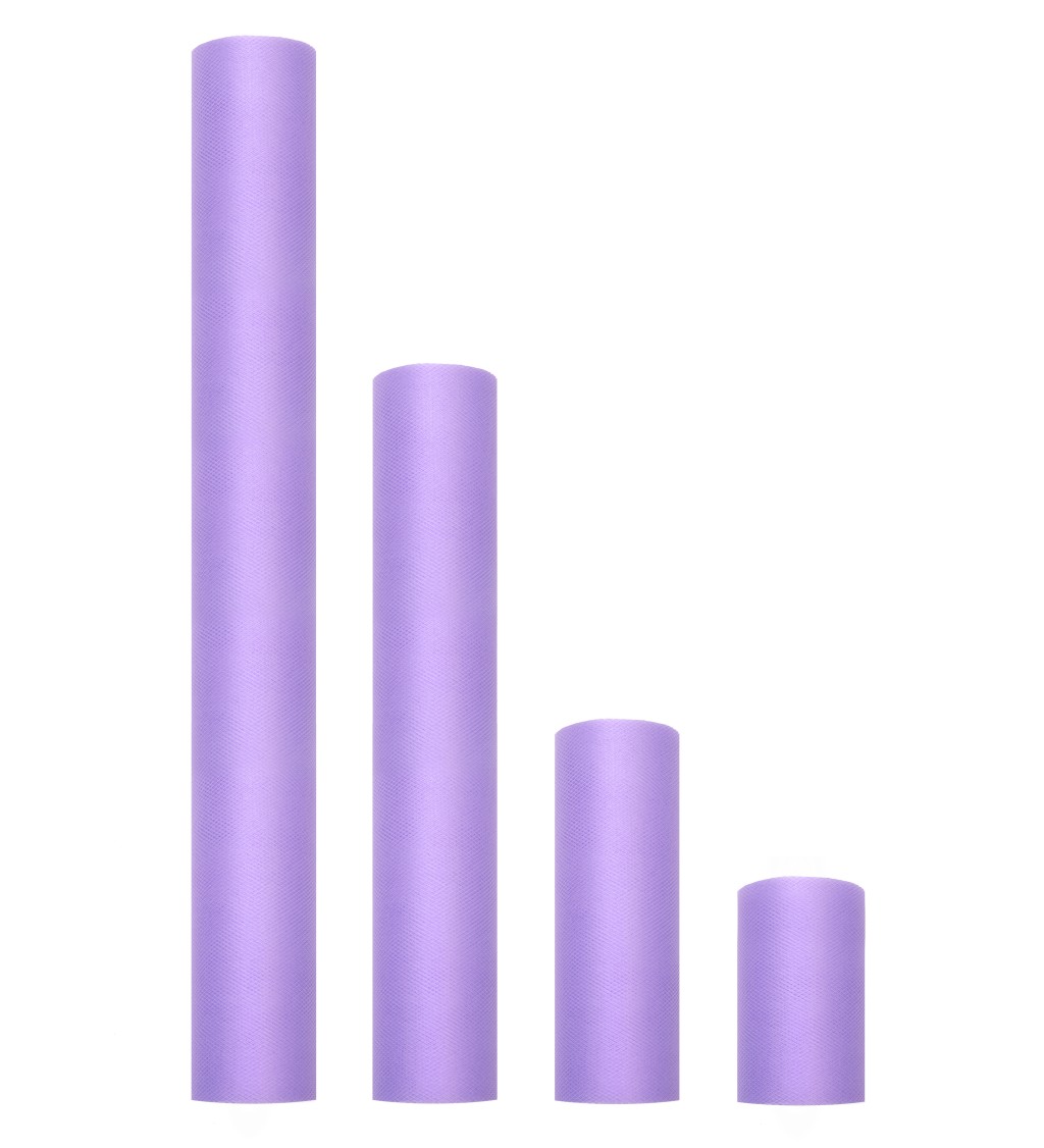 Jednobarevný fialový tyl - 0,15 m