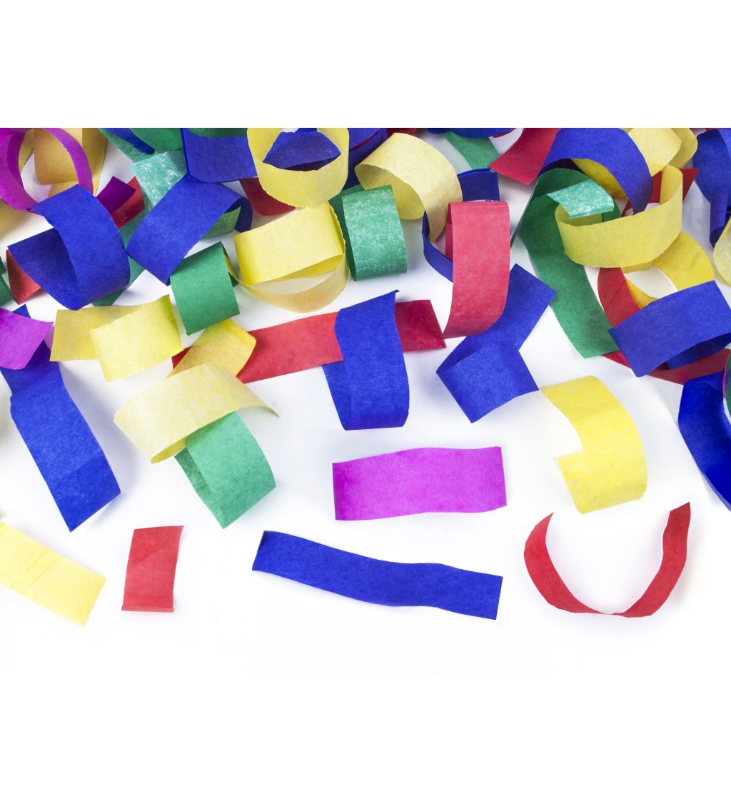 Vystřelovací konfety - mix barev