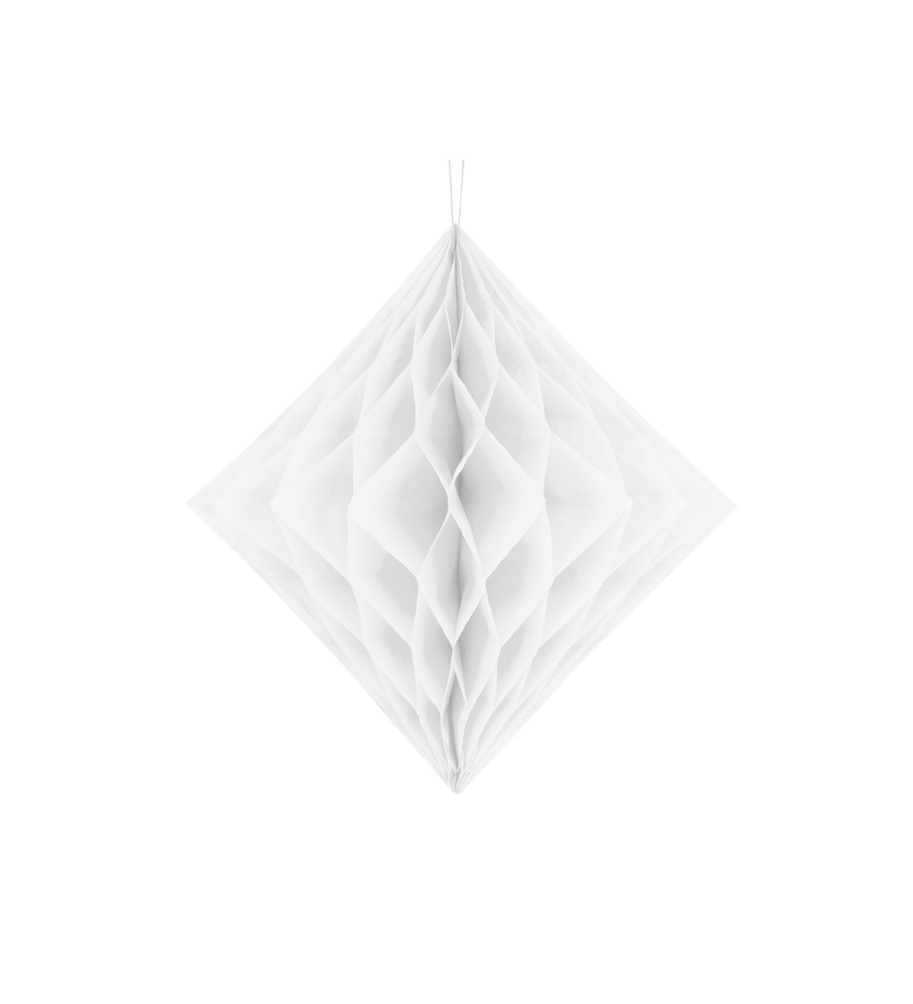 Voštinový diamant - bílý (30)