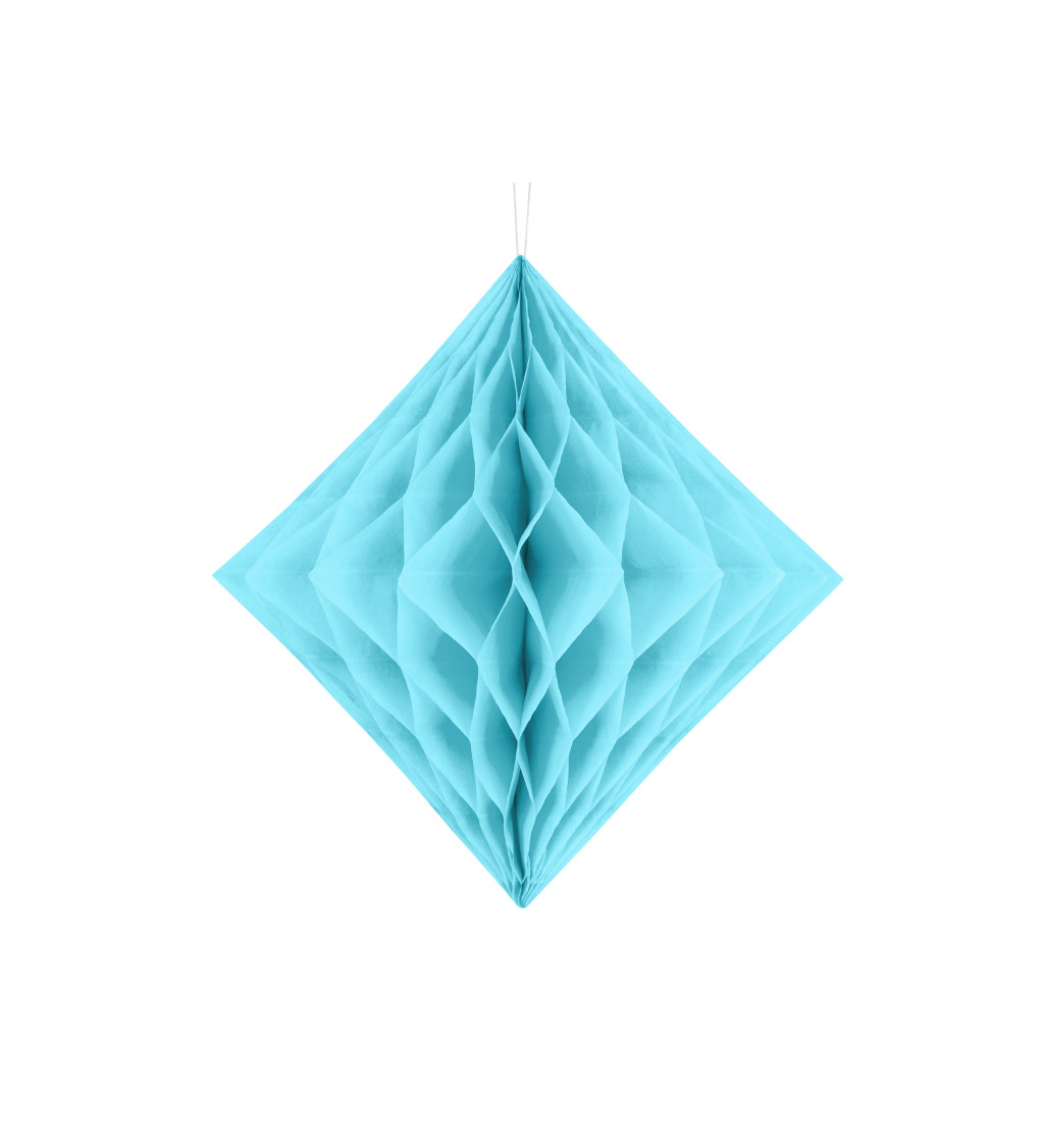 Voštinový diamant - světle modrý (20)
