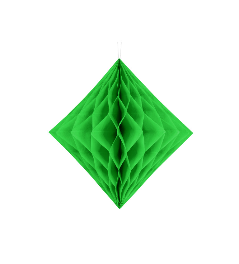 Voštinový diamant - světle zelený (30)