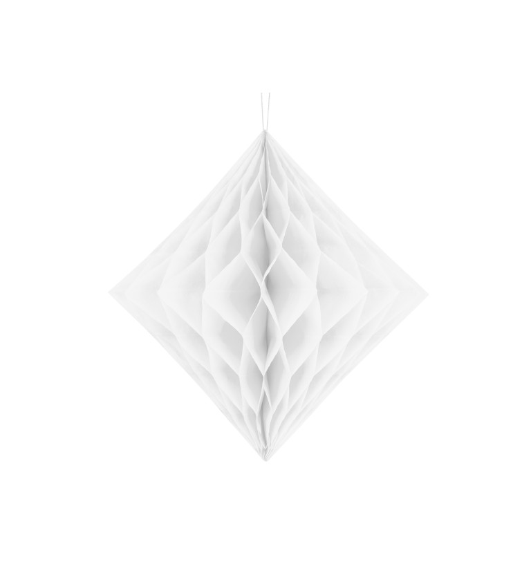Voštinový diamant - bílý (30)